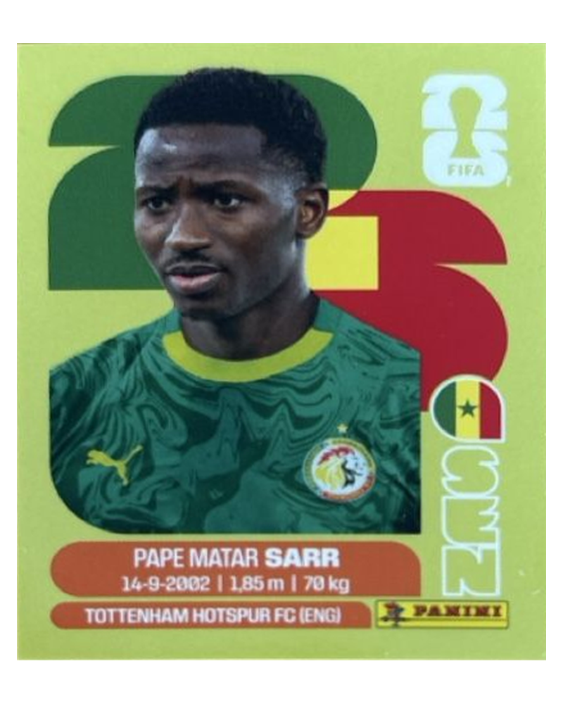 Panini FIFA WM 2026 United - SEN 10 - Pape Matar Sarr
