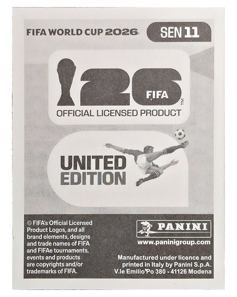 Panini FIFA WM 2026 United - SEN 11 - Pape Gueye