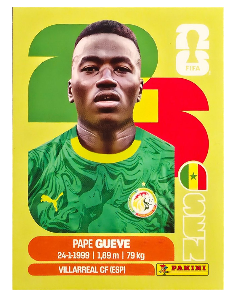 Panini FIFA WM 2026 United - SEN 11 - Pape Gueye