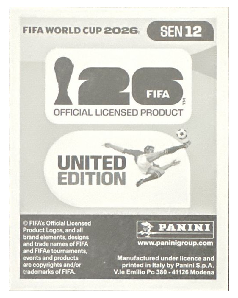 Panini FIFA WM 2026 United - SEN 12 - Habib Diarra