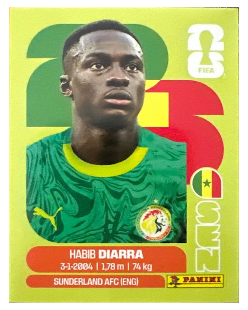 Panini FIFA WM 2026 United - SEN 12 - Habib Diarra