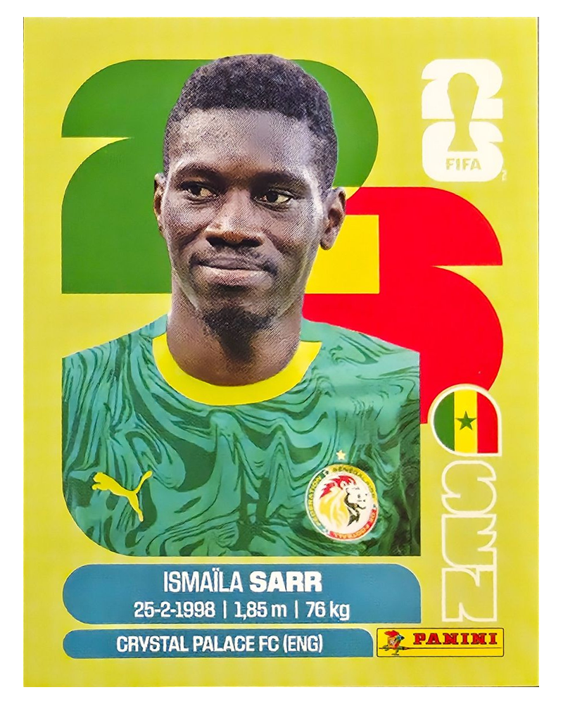 Panini FIFA WM 2026 United - SEN 16 - Ismaïla Sarr