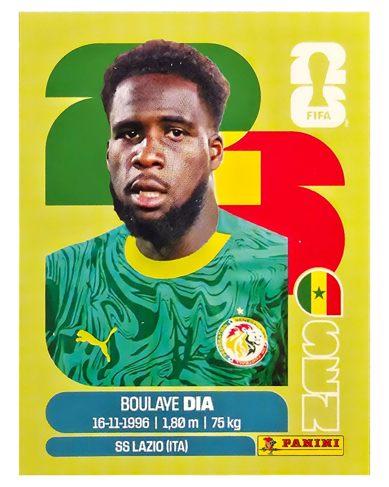 Panini FIFA WM 2026 United - SEN 17 - Boulaye Dia