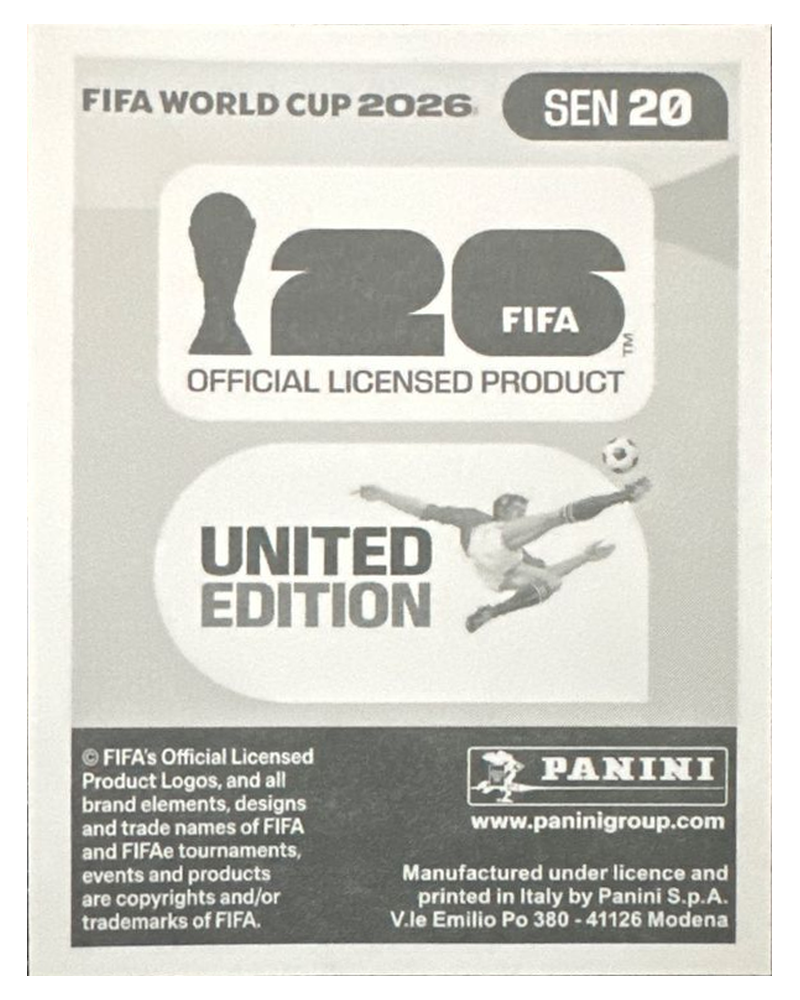 Panini FIFA WM 2026 United - SEN 20 - Krepin Diatta