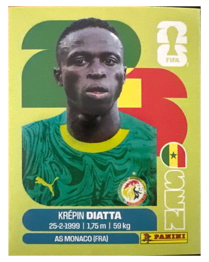 Panini FIFA WM 2026 United - SEN 20 - Krepin Diatta