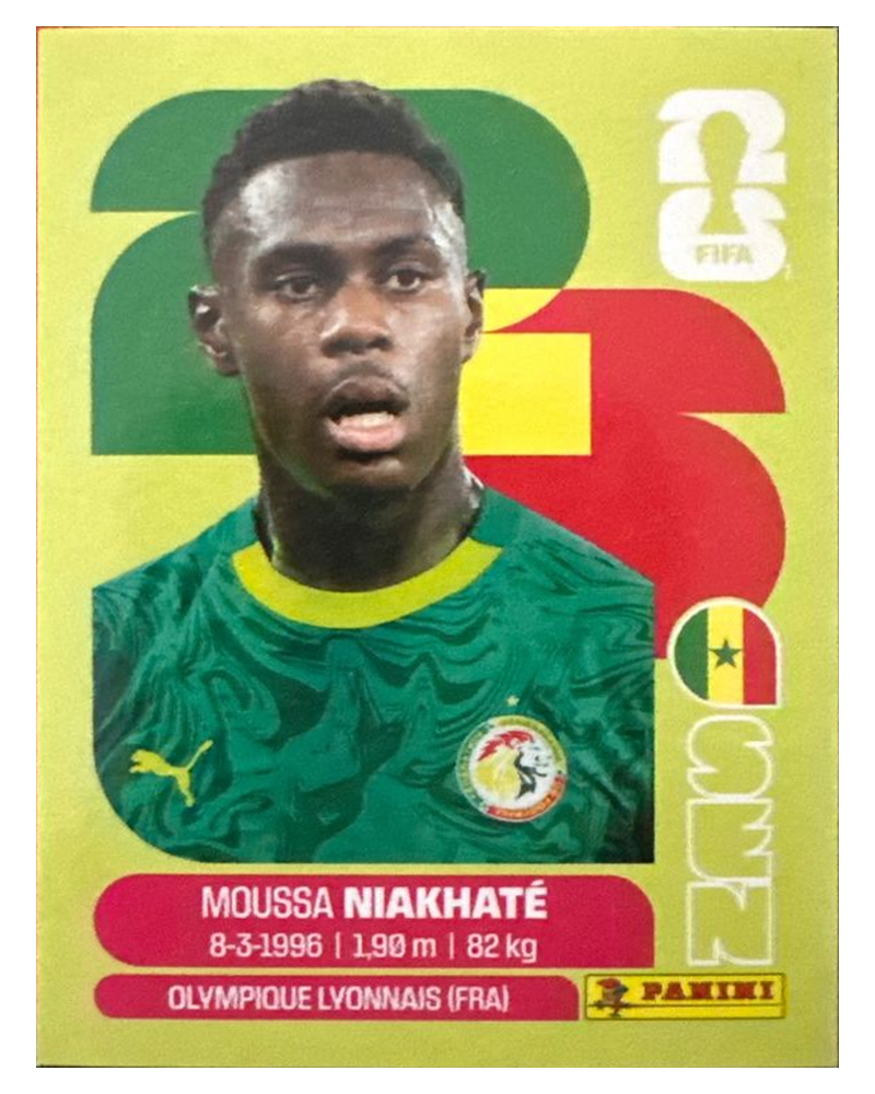 Panini FIFA WM 2026 United - SEN 4 - Moussa Niakhaté