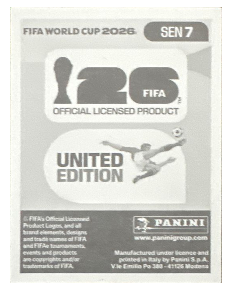 Panini FIFA WM 2026 United - SEN 7 - El Hadji Malick Diouf