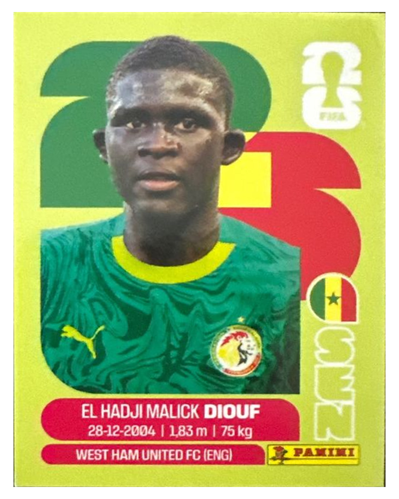 Panini FIFA WM 2026 United - SEN 7 - El Hadji Malick Diouf