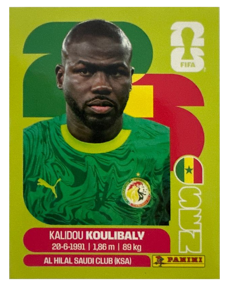 Panini FIFA WM 2026 United - SEN 8 - Kalidou Koulibaly