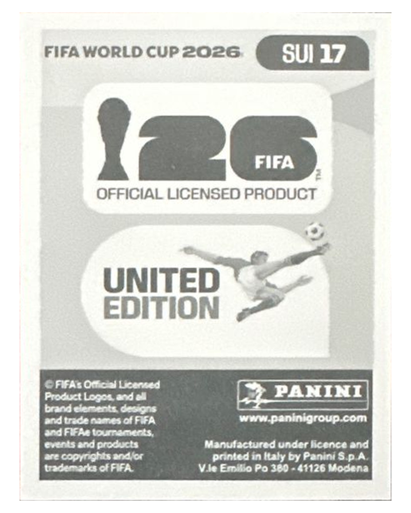 Panini FIFA WM 2026 United - SUI 17 - Breel Embolo