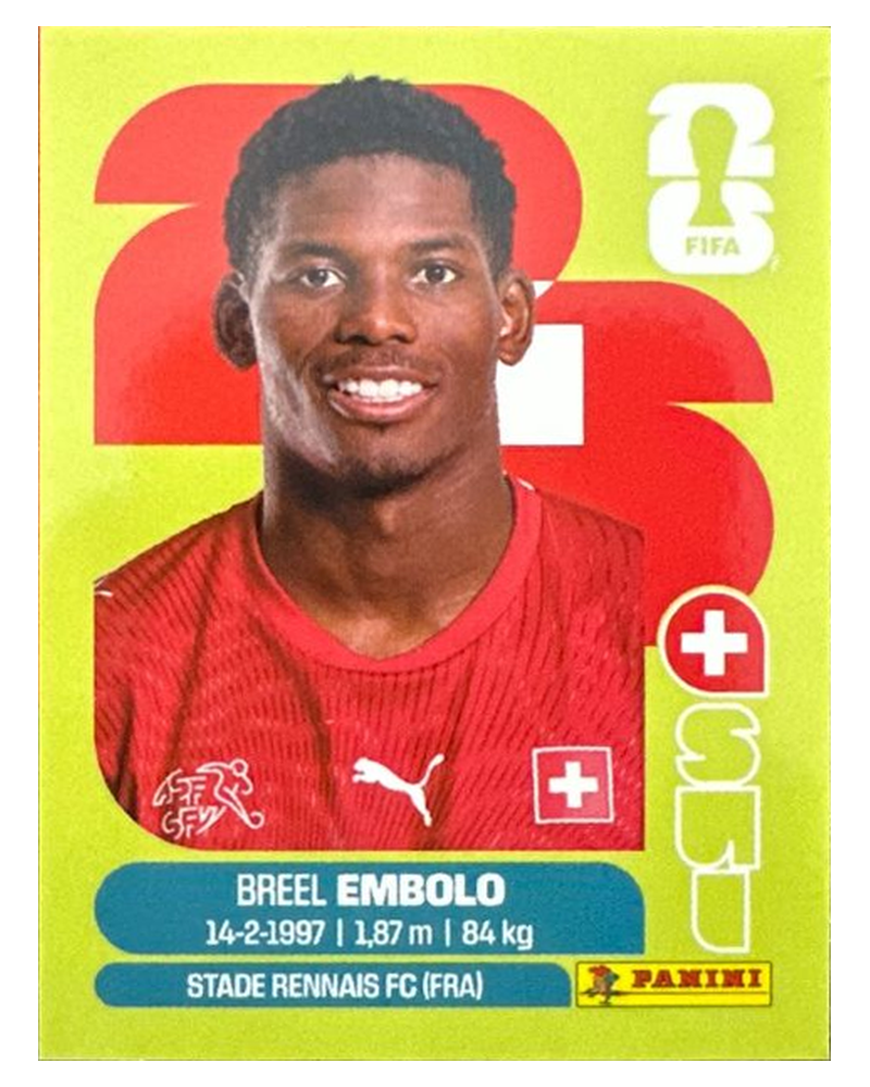 Panini FIFA WM 2026 United - SUI 17 - Breel Embolo