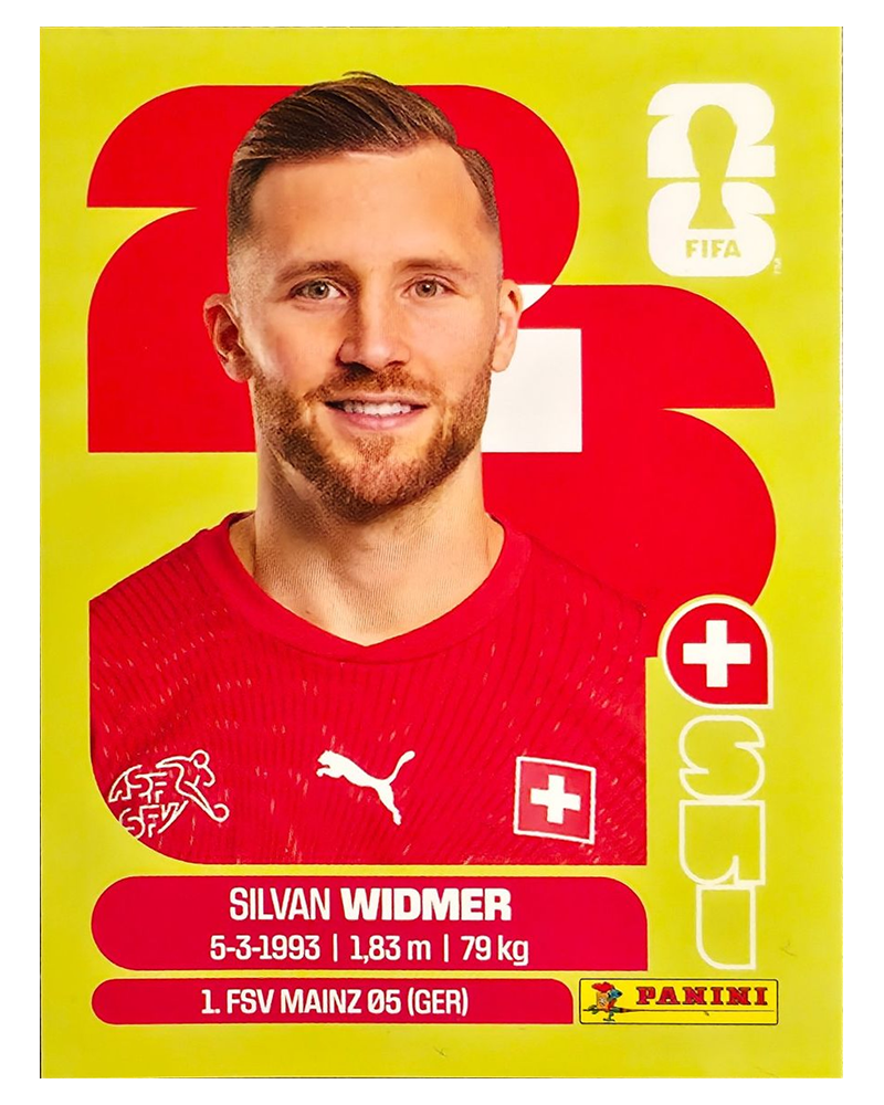 Panini FIFA WM 2026 United - SUI 8 - Silvan Widmer