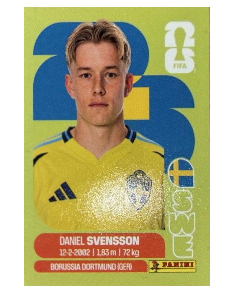 Panini FIFA WM 2026 United - SWE 14 - Daniel Svensson