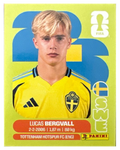 Panini FIFA WM 2026 United - SWE 8 - Lucas Bergvall
