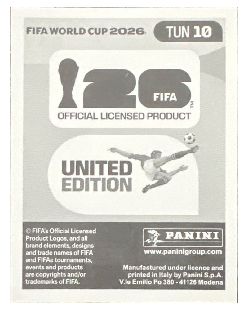 Panini FIFA WM 2026 United - TUN 10 - Aissa Laidouni