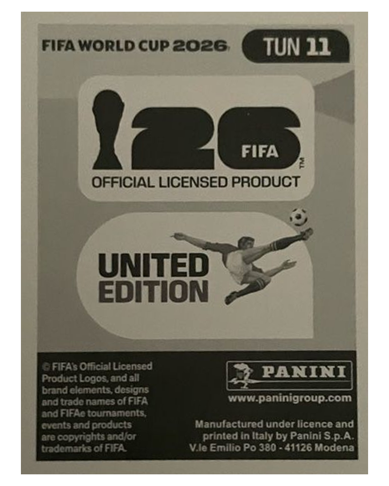 Panini FIFA WM 2026 United - TUN 11 - Ferjani Sassi