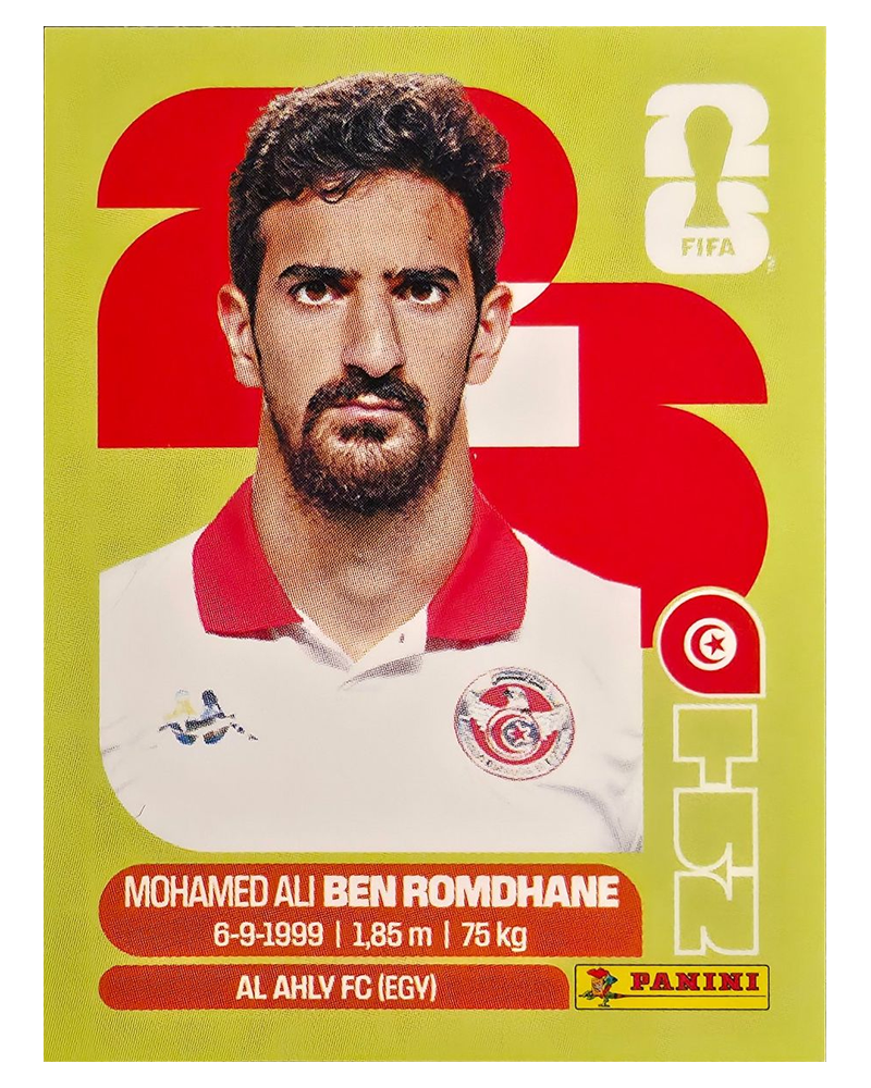 Panini FIFA WM 2026 United - TUN 12 - Mohamed Ali Ben Romdhane