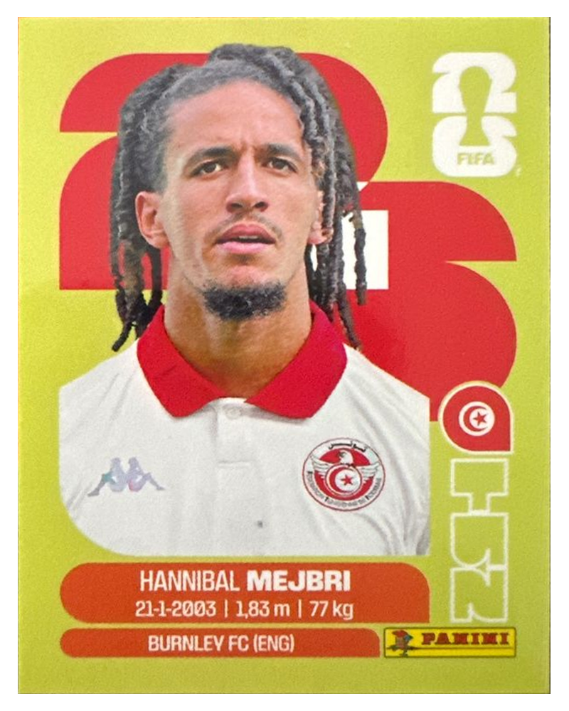 Panini FIFA WM 2026 United - TUN 14 - Hannibal Mejbri