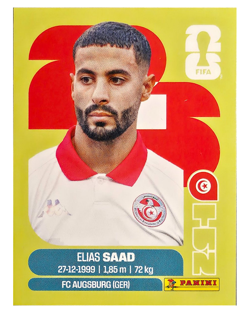 Panini FIFA WM 2026 United - TUN 16 - Elias Saad