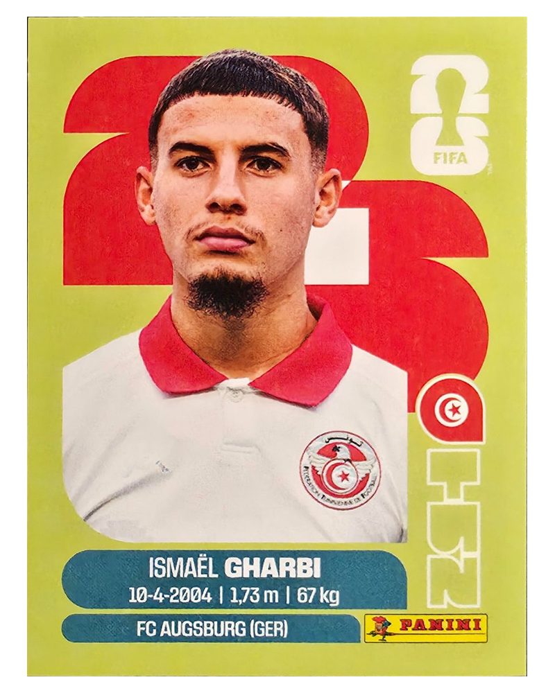 Panini FIFA WM 2026 United - TUN 18 - Ismael Gharbi