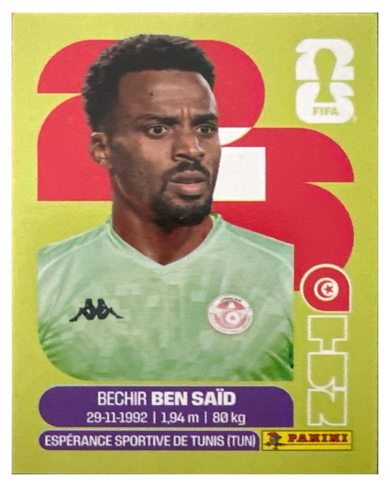 Panini FIFA WM 2026 United - TUN 2 - Bechir Ben Said