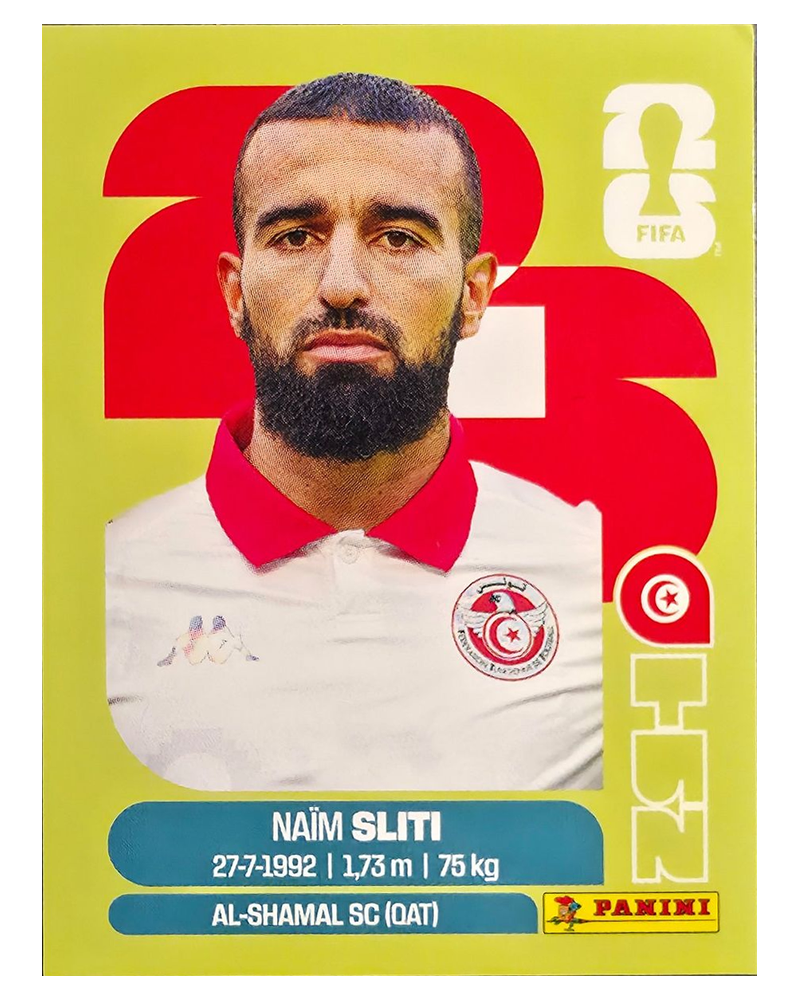 Panini FIFA WM 2026 United - TUN 20 - Naim Sliti