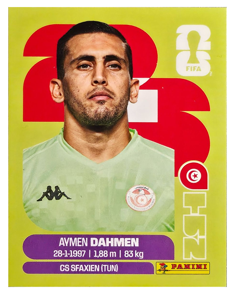 Panini FIFA WM 2026 United - TUN 3 - Aymen Dahmen