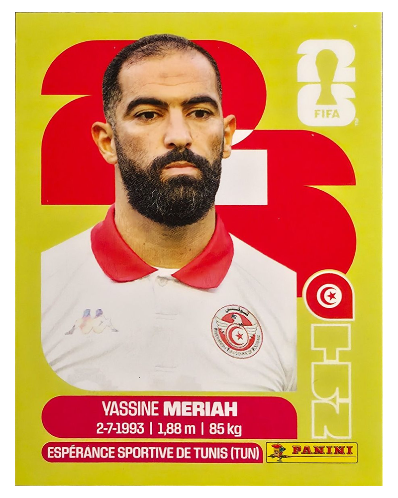 Panini FIFA WM 2026 United - TUN 6 - Yassine Meriah