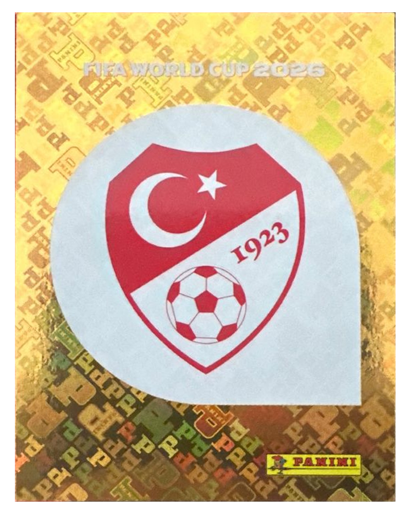 Panini FIFA WM 2026 United - TUR 1 - Team Logo