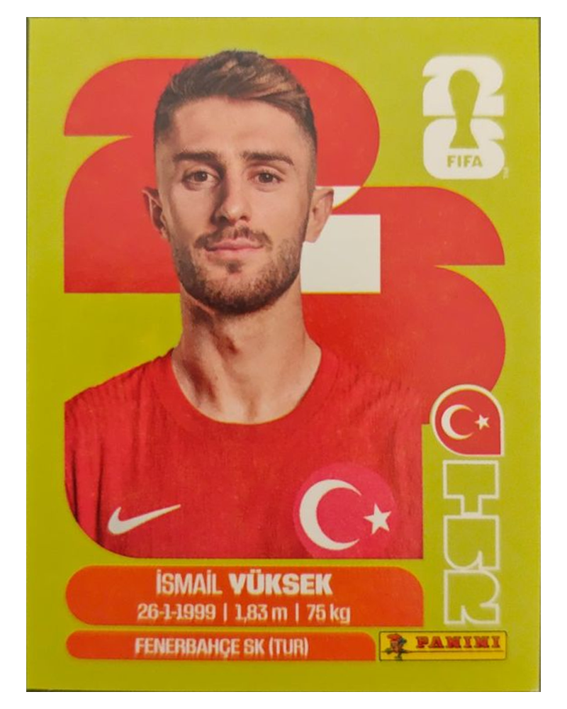 Panini FIFA WM 2026 United - TUR 10 - Ismail Yuksek