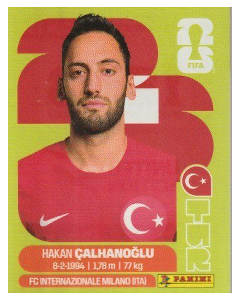Panini FIFA WM 2026 United - TUR 11 - Hakan Calhanoglu