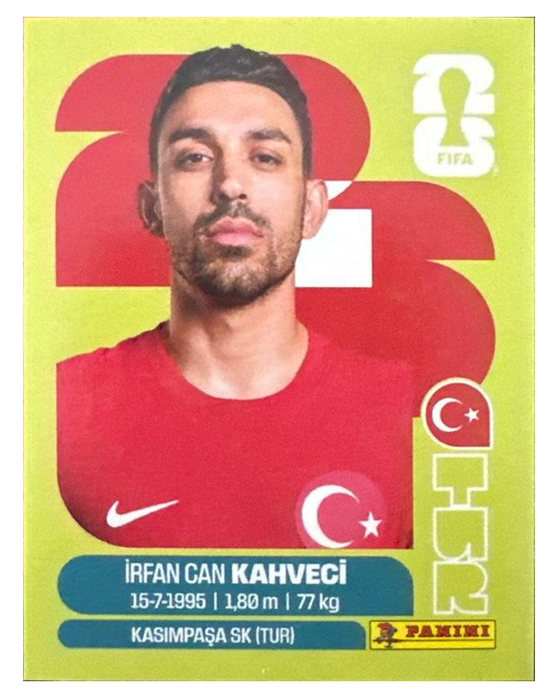 Panini FIFA WM 2026 United - TUR 15 - Irfan Can Kahveci