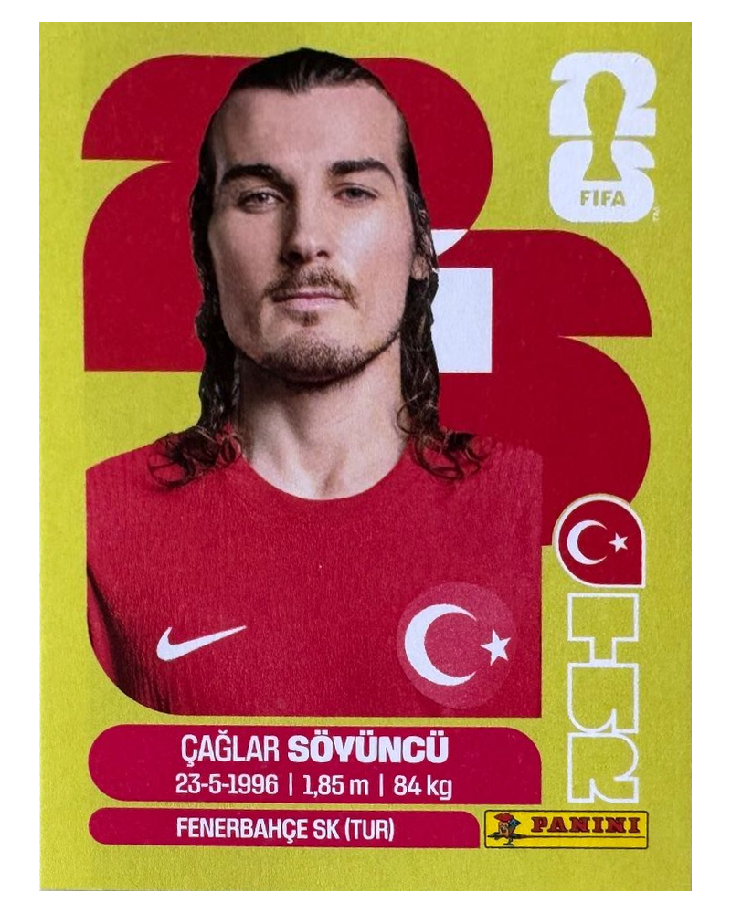 Panini FIFA WM 2026 United - TUR 6 - Caglar Soyuncu