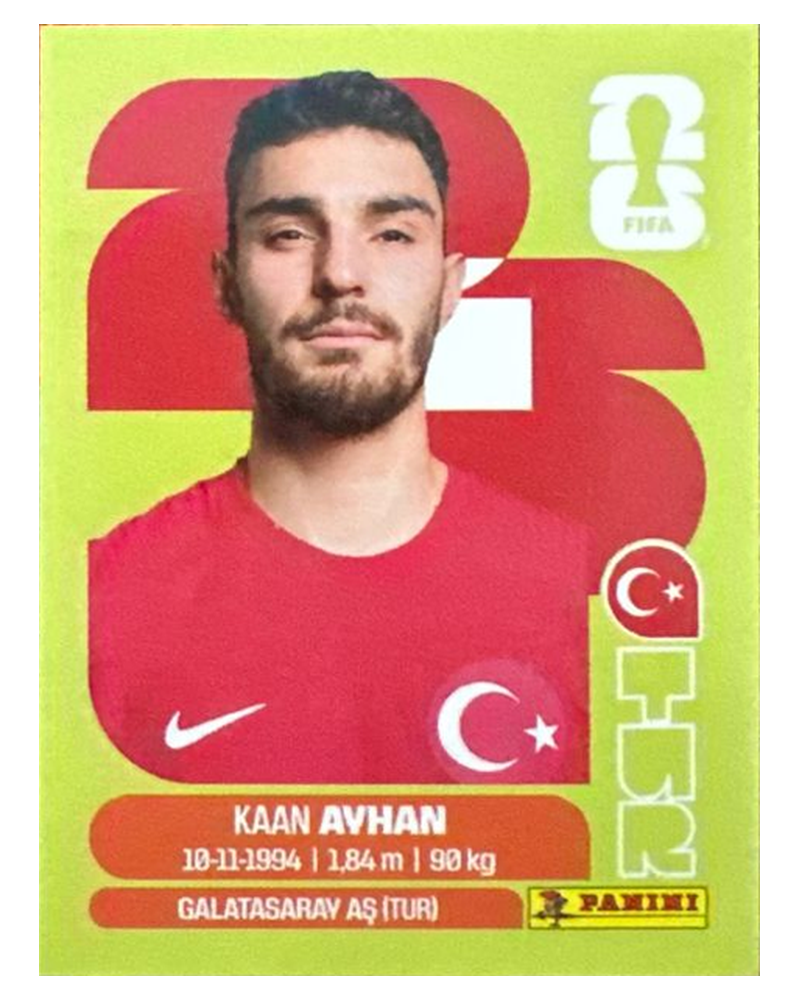 Panini FIFA WM 2026 United - TUR 9 - Kaan Ayhan