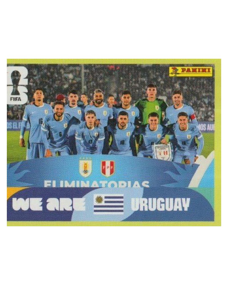 Panini FIFA WM 2026 United - URU 13 - Team Photo