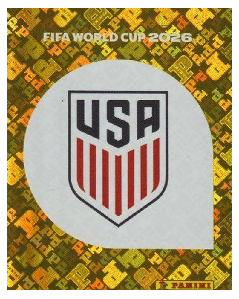 Panini FIFA WM 2026 United - USA 1 - Team Logo
