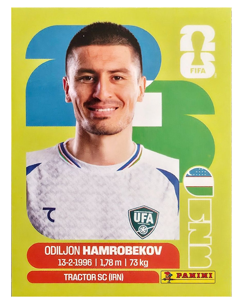 Panini FIFA WM 2026 United - UZB 10 - Odiljon Hamrobekov