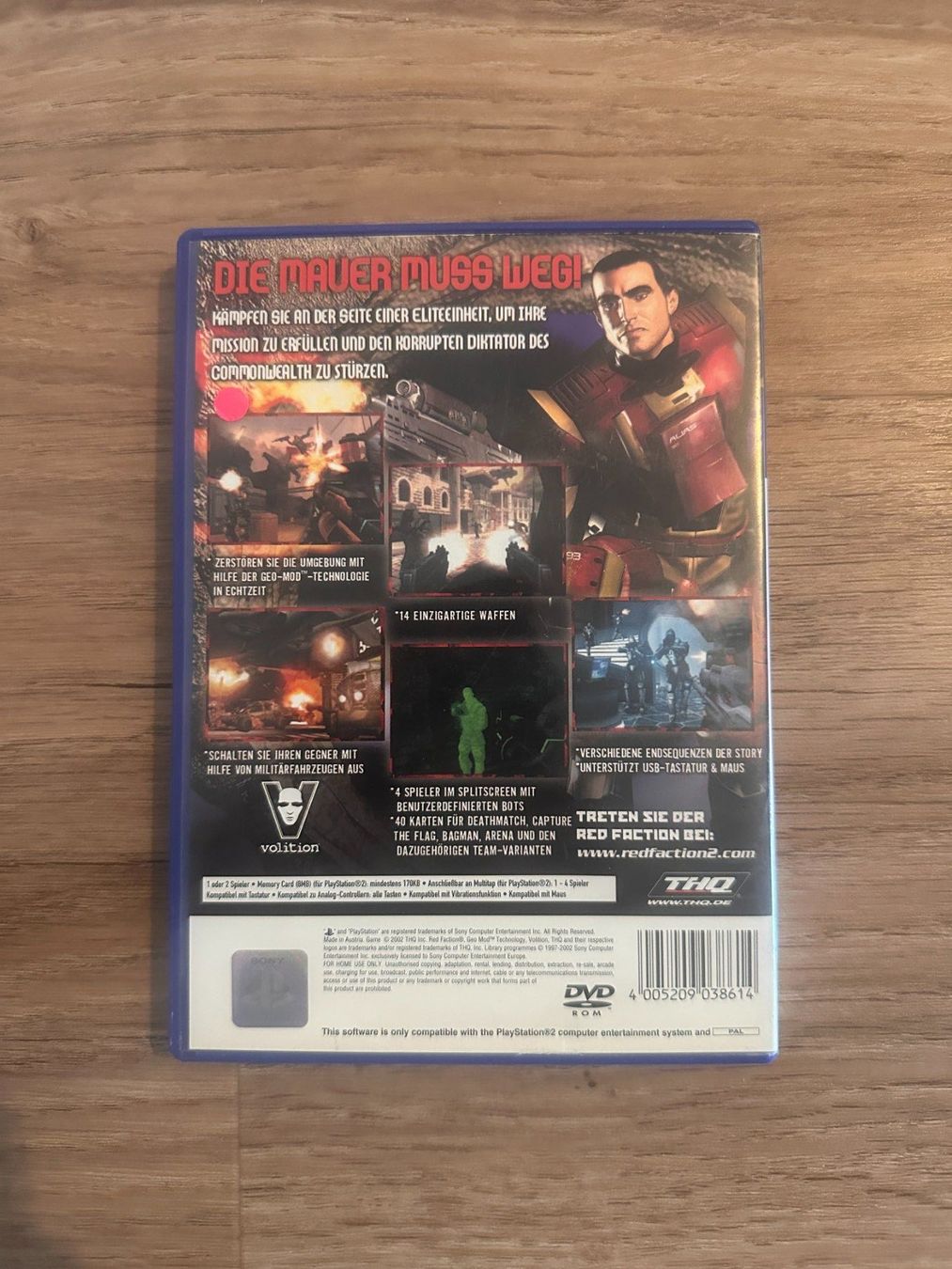 Red Faction II - PS2 Spiel komplett – Foto 2