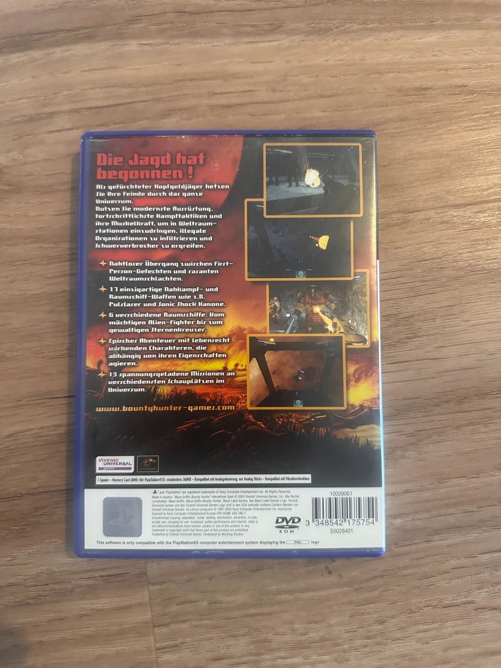 Mace Griffin Bounty Hunter - PS2 Spiel komplett – Foto 2