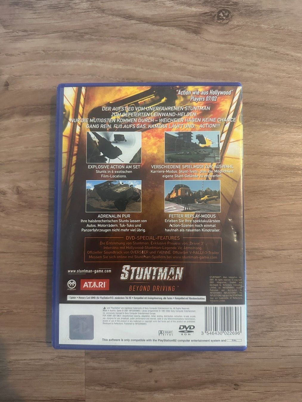 Stuntman - PS2 Spiel komplett – Foto 2