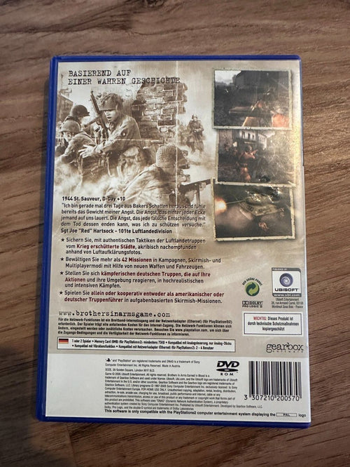 Brothers in Arms: Earned in Blood - PS2 Spiel komplett – Foto 2