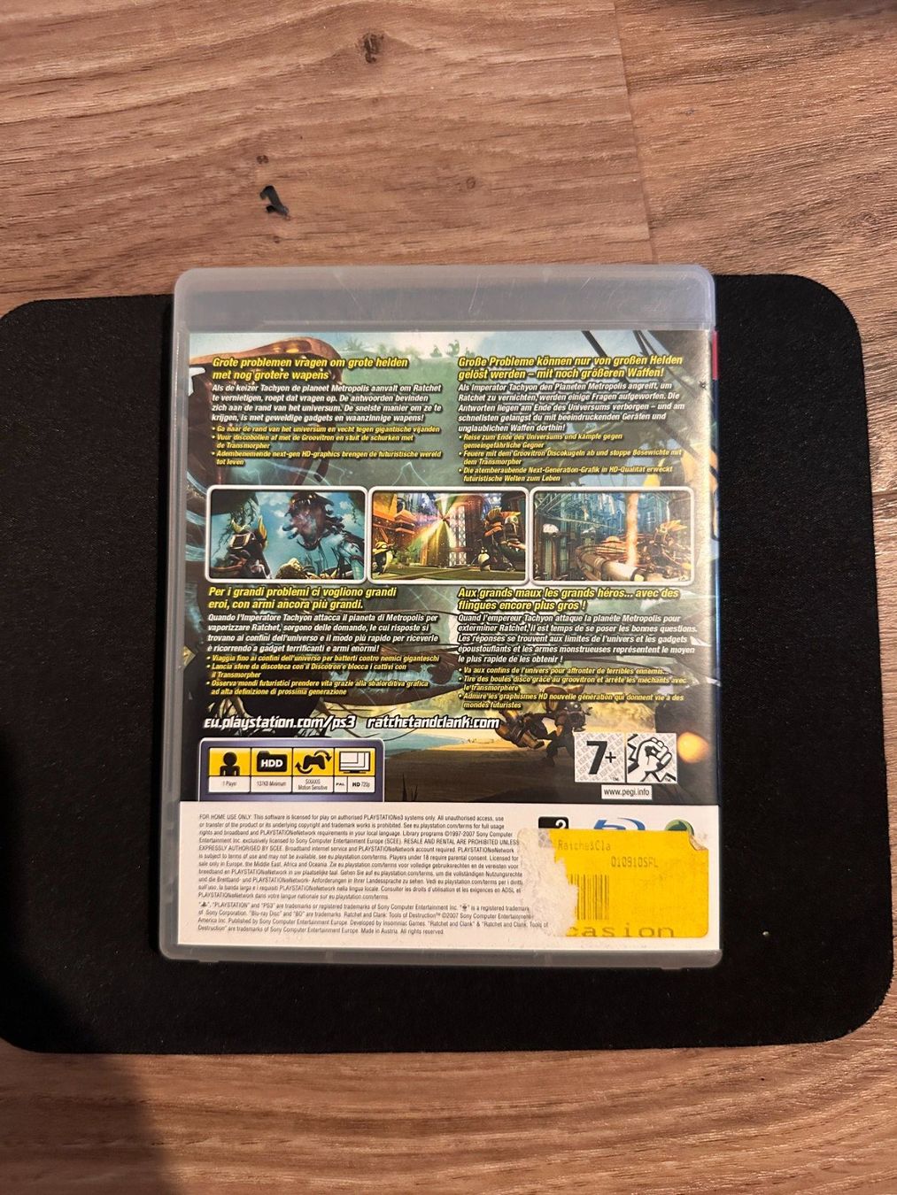 Ratchet & Clank: Tools of Destruction - PS3 Spiel komplett – Foto 2