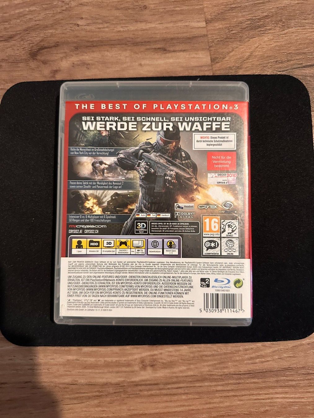 Crysis 2 - PS3 Spiel komplett – Foto 2