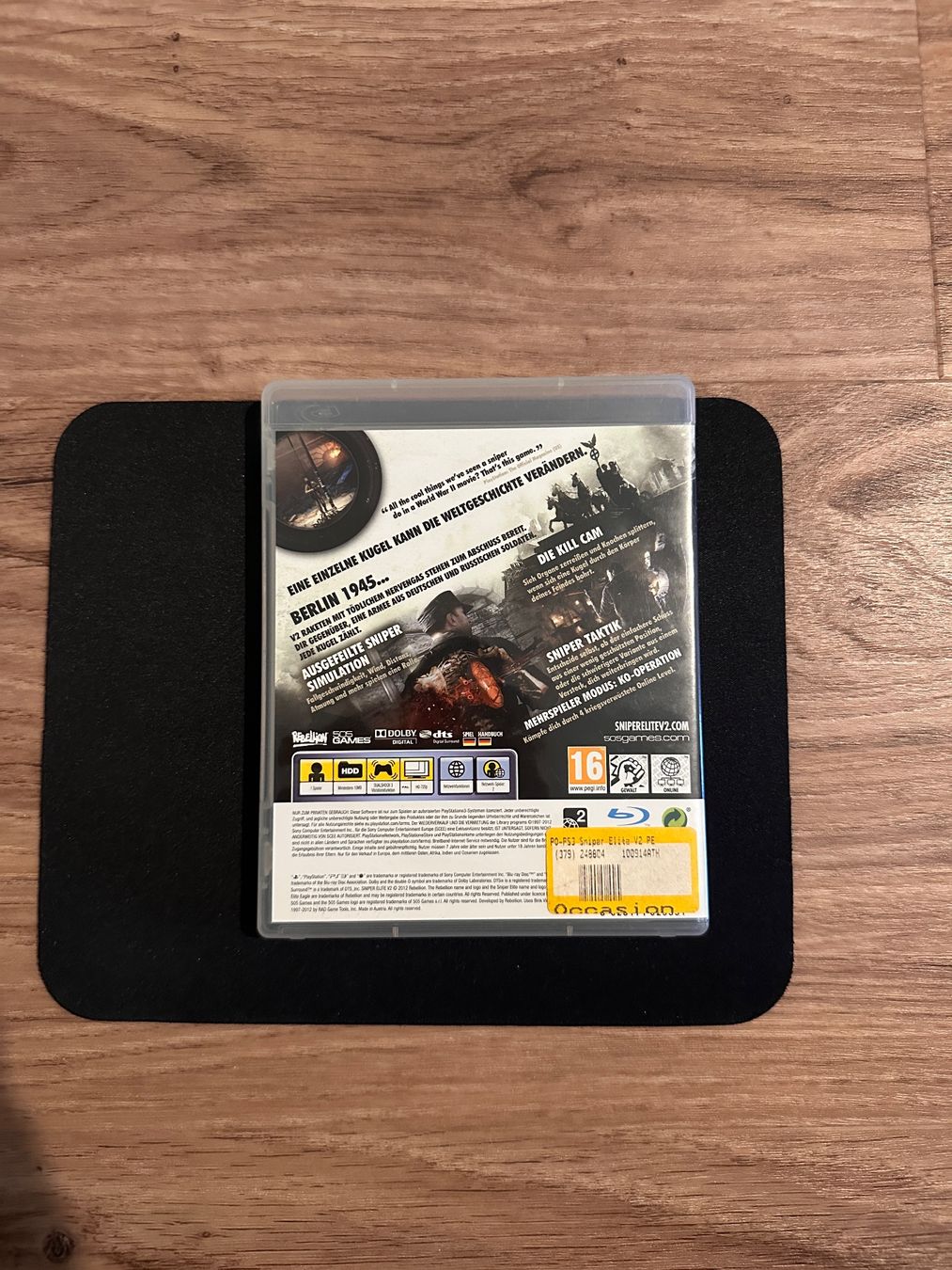 Sniper Elite V2 - PS3 Spiel komplett – Foto 2