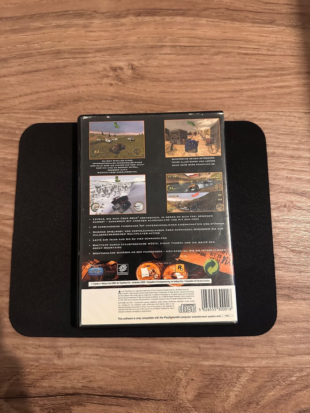 Smuggler's Run - PS2 Spiel komplett – Foto 2