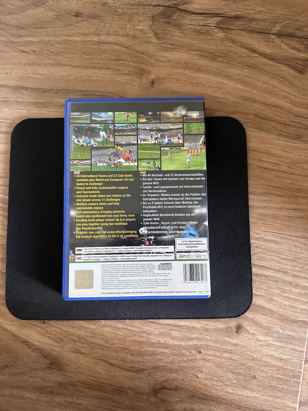 Football Generation - PS2 Spiel komplett – Foto 2