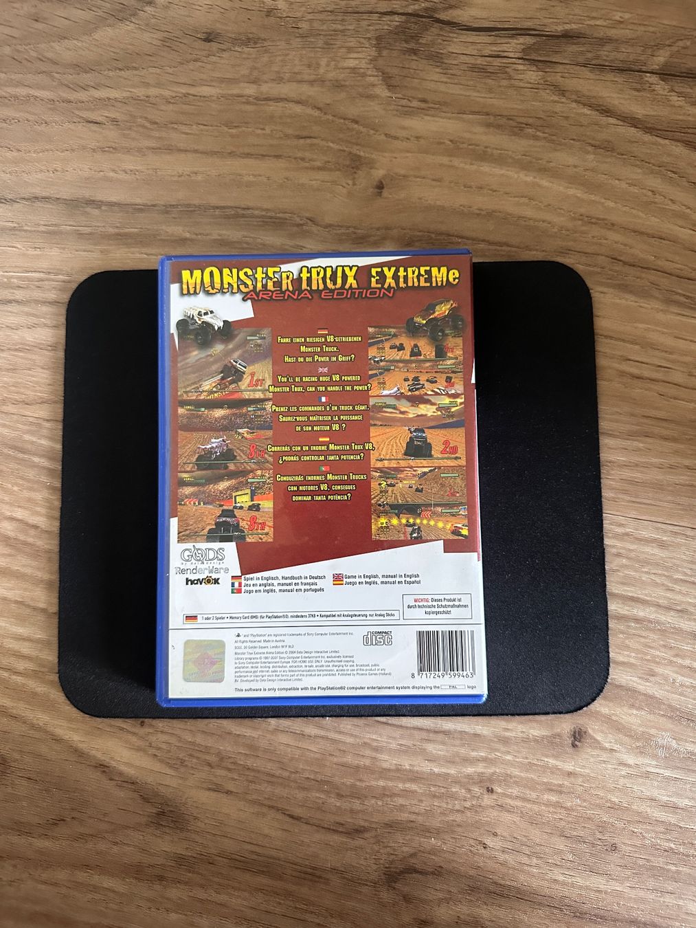 Monster Trux Extreme Arena Edition - PS2 Spiel – Foto 2