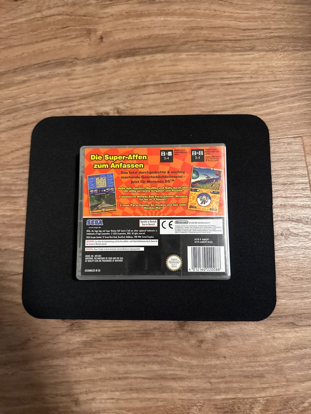 Super Monkey Ball: Touch & Roll - Nintendo DS Spiel – Foto 2