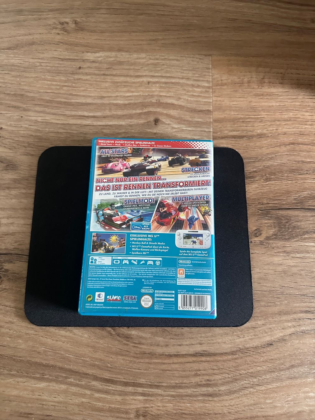 Sonic All Stars Racing Transformed - Wii U Spiel – Foto 2
