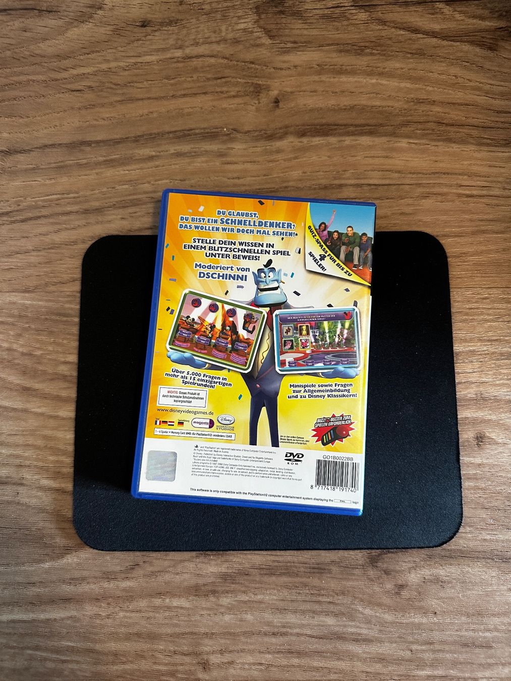 Disney Think: Das Schnelldenker-Quiz - PS2 Spiel komplett – Foto 2